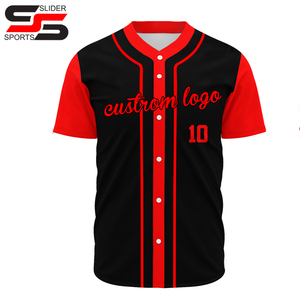 Uniformes de Béisbol Unisex, Jersey de Béisbol Original del Equipo, Personalizado, 100% Poliéster, Absorbe la Humedad, Antibacteriano - Product Image 6