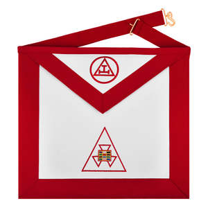 The Most Beautiful Regalia Masonic Grand Apron Hand Made Embroidery Collar Master Masonic Apron - Product Image 1