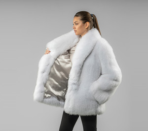 Chaqueta Acolchada de Invierno para Mujer MONO RIDER, con Forro de Piel de Zorro, Transpirable, Cuello Desmontable, Cierre de Cremallera y Botones, Bolsillos, Elegante - Product Image 3
