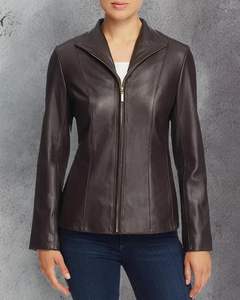 Chaqueta de Cuero Acolchada de Invierno, Tela de Lona, Resistente al Viento, Ecológica, Uso Casual, Calidad Premium, Estilo Urbano - Product Image 1