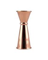 Jigger en Cuivre Pur de Qualité Supérieure, Agitateur à Cocktail en Verre, Article de Vaisselle Essentiel pour Bars et Hôtels, Matériau Métallique Très Demandé