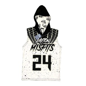 เสื้อฟุตบอลแบบมีฮู้ดเสื้อเจอร์ซีย์ธงชาติแบบกำหนดเอง7v7รัดรูป Anarchy - Product Image 2