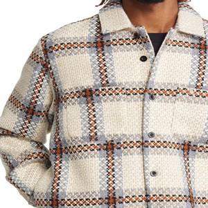 2023 camisa informal de verano personalizada para hombre nueva camisa de manga larga 100% puro algodón camisa chaqueta abrigo - Product Image 2