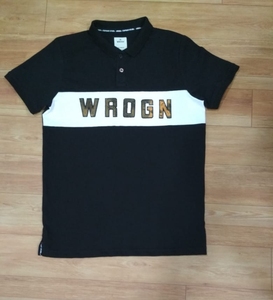 Camiseta de Manga Corta para Hombre, 100% Algodón, Tejido Jersey, con Botones, para Uso Casual, Ropa de Verano, Exportación ODM, Alta Calidad - Product Image 2