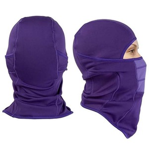Balaclava unisexe violette, couvre-visage intégral, respirant, imperméable, polyester, adulte, 56-58 cm - Product Image 3