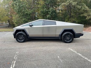 2024 Tesla cybertruck AWD รถซีดานไฟฟ้าส่งฟรีช่วง1,400mi เกียร์อัตโนมัติสองไดรฟ์ไฟลิเธียมหนังซ้าย