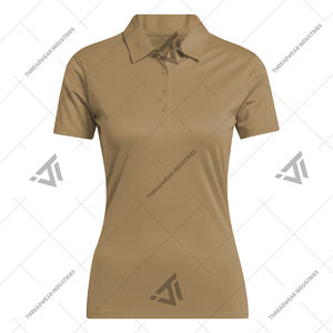 Polo de golf de performance personnalisé Chemise boutonnée à col en tricot - Product Image 4