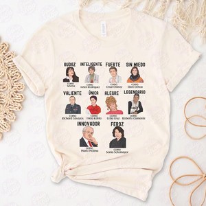 Sudadera y Camiseta Heroica de Leyendas y Líderes Latinos Hispanos para el Mes de la Herencia Hispana, Camiseta Promocional para Latinas - Product Image 1