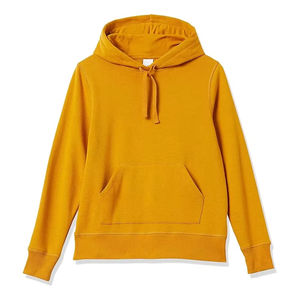 Sudaderas con capucha de gran tamaño para mujer de alta calidad personalizadas superventas de invierno tejido sólido Sudadera con capucha con logotipo personalizado posición frontal - Product Image 4