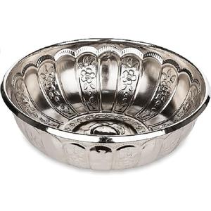 Bol à fruits en métal à expédition rapide en or fini ustensiles de cuisine produit bol salade plat de service Table à manger plateau décoratif - Product Image 3