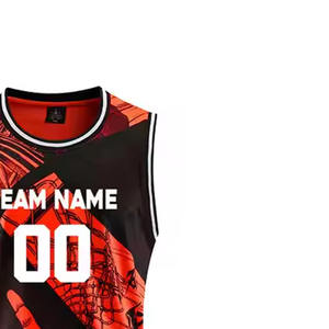 Uniforme de baloncesto cómodo de alta calidad en todos los tamaños y colores con logotipo personalizado, el mejor uniforme de baloncesto de tela suave - Product Image 4