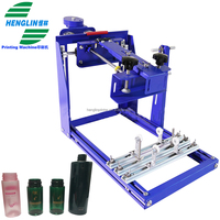 Máquina de Serigrafía Manual Cilíndrica para Papel, PP, PET, Tazas de Cerámica, Botellas y Vasos