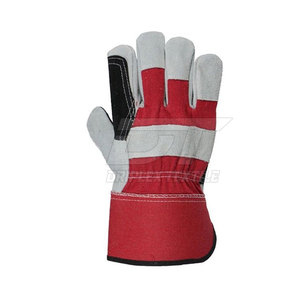 Nuevo estilo de diseño personalizado bajo MOQ guantes de trabajo al por mayor de cuero hecho guantes de trabajo para la venta en línea - Product Image 2