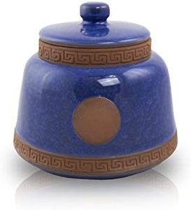 Aluminium Metal Keepsake <b>Urns</b> in Wooden Finished Brown Heart Shaped <b>Pet</b> <b>Urn</b> with Pawprints in Affordable Prices - Product Image 3