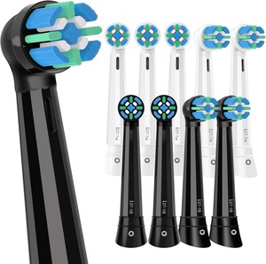 Paquete de 10 cabezales de repuesto compatibles con Oral B IO 3 4 5 6 7 8 9 10, cabezales de cepillo compatibles con cepillo de dientes eléctrico Oral B IO, - Product Image 2