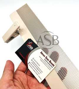 ขาตั้งต่อผมสแตนเลสสีเบจคุณภาพสูง ASB พร้อมโลโก้สั่งทำพิเศษ ขาตั้งวิกผมคุณภาพพรีเมียม - Product Image 3