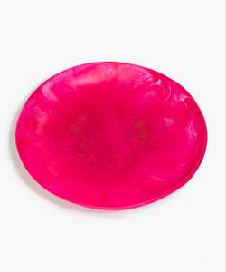 Plateau de service en résine époxy artistique artisanal avec des bols de luxe surdimensionnés pour les repas royaux, les célébrations festives, la décoration intérieure - Product Image 4