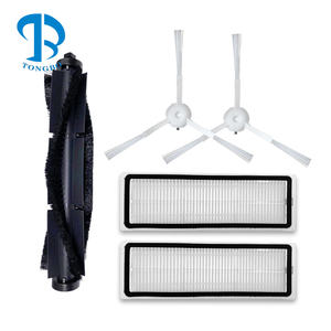 Brosse centrale de rouleau principal de remplacement pour filtre Hepa brosse de rotation de bord d'angle latéral adaptée aux accessoires de pièces d'aspirateur robotique <span class=keywords><strong>360</strong></span> S5 <span class=keywords><strong>S7</strong></span> - Product Image 1
