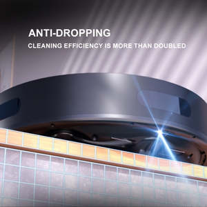 Aspirateur robot 2-en-1 double mode, aspiration des poils d'animaux, auto-rechargeable, pour sols durs et tapis à poils ras, en plastique durable - Product Image 5