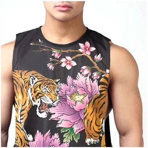 Hot Selling <b>Men's</b> Gym <b>Tank</b> <b>Top</b> Solid Color Quick Dry Breathable Customized OEM Knitted Weaving Custom Logo Plain Print <b>Tank</b> <b>Top</b> - Product Image 4