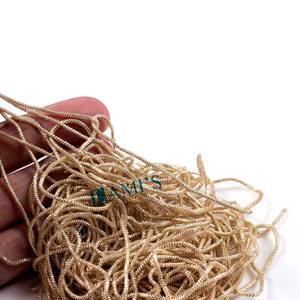 Alambre de cobre de oro francés de primera calidad, alambre para bordado, fabricación de joyas, artesanía artística - Product Image 1