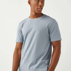 Camiseta de estilo urbano para hombre, proveedor de ropa de calle personalizada, atuendo de moda informal para viajes, gimnasio, uso diario, venta al por mayor a granel - Product Image 1