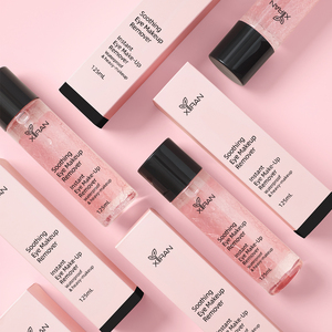 Desmaquillador de líquido Natural de etiqueta privada, desmaquillador de <span class=keywords><strong>agua</strong></span> y limpiador Facial 2 en 1, desmaquillador de ojos sin aceite - Product Image 4