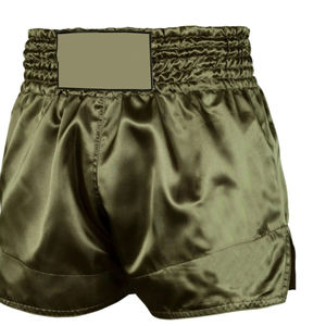 กางเกงขาสั้นฝึกซ้อมมวยไทยแบบมืออาชีพกางเกงขาสั้นโพลีเอสเตอร์100% ออกแบบได้ตามต้องการ - Product Image 1