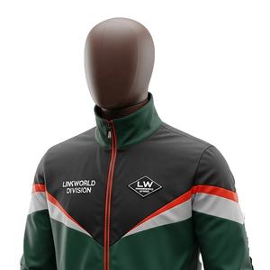 เสื้อกันลมกีฬาผ้าแคนวาสกันลมมีซิปสำหรับฤดูหนาวผ้าแคนวาสกันน้ำระบายอากาศลำลองใช้ได้ทั้งชายและหญิง - Product Image 4