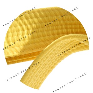 Cinturón deportivo de diseñador de calidad para hombre, doble capa, fábrica, venta al por mayor, logotipo personalizado, Metal, latón, caja amarilla, cinturón personalizado - Product Image 2