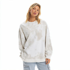 Acid Wash Long <b>Sweatshirts</b> Women Oversized Streetwear Sweat Shirts Ladies Jogging Wear <b>Vintage</b> Wash <b>Sweatshirts</b> Women's - Product Image 4