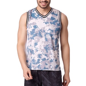 Camisetas sin mangas para hombre, estilo urbano, para gimnasio y entrenamiento, de poliéster/algodón transpirable y ecológico, cuello redondo, corte ajustado, 220 g/m², venta al por mayor - Product Image 1