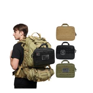 Bolsa médica Molle impermeable de alta calidad personalizada con cierre de cremallera para viajes, senderismo, Kit de trauma, bolsa táctica - Product Image 1