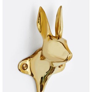 Gold Color <b>Key</b> Holder Brass <b>Key</b> <b>Rack</b> with Animal Casted Design Organizer Drawer <b>Key</b> Hanging Hook Display Rails and Stand - Product Image 4