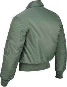 Chaquetas Bomber de Lona para Hombre de Diseño Único, Corte Moderno, Cierre de Cremallera, Ligeras, Cálidas, Reversibles y Ecológicas para Otoño - Product Image 3