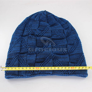 Wholesale Price Custom Logo Jacquard Beanies <b>Hats</b> Breathable 100% <b>Wool</b> Beanies for <b>Men</b> Wholesale Custom Beanies - Product Image 4