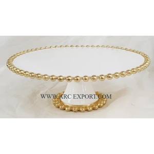 ชั้นวางเค้กโลหะทรงกลม 2 ชั้น คุณภาพพรีเมียม ดีไซน์ทันสมัย สำหรับตกแต่งโต๊ะ ใช้ในบ้าน ครัว อุปกรณ์ทำขนม - Product Image 5