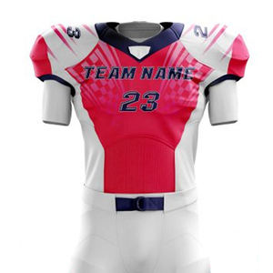 Nouveauté Uniforme de football américain à manches courtes Uniforme de football américain en gros Uniforme de football américain en gros - Product Image 4
