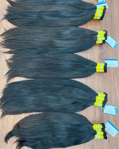 Cabello a granel de un solo donante de lujo, cabello humano vietnamita, color natural, cabello crudo, color europeo, alta calidad - Product Image 4