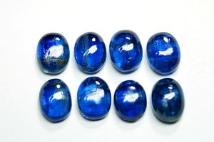 พลอยไคยาไนต์ทรงวงรีขนาด6x4มม. ถึง10x8มม. หลวมอัญมณีไคยาไนต์ที่ดีที่สุดสำหรับการทำเครื่องประดับ - Product Image 4