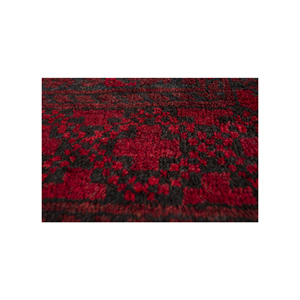 Alfombra Kiaan de Lana Anudada a Mano, Estilo Clásico, Rojo Naranja, Geométrica Abstracta, Rectangular, Grande, para Sala de Estar o Pasillo - Paem-1231 - Product Image 3
