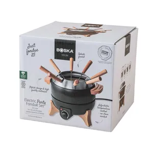 Ensemble de gadgets à fromage personnalisés pour fête BOSKA Electric Party - Ensemble de fondue - Product Image 6