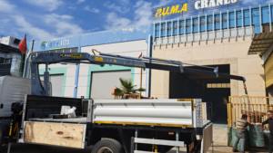 Marque Puma haute qualité capacité de 7 tonnes grue montée sur camion flèche d'articulation hydraulique moment de charge élevée nouveau noyau de pompe d'état - Product Image 6