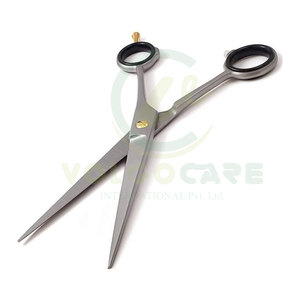 Tijeras profesionales japonesas de acero inoxidable para el cabello, tijeras de peluquero reforzadas con carbono 440C con punta de hoja afilada para adelgazar - Product Image 1
