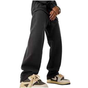 Baggy <b>Trousers</b> High Quality Heavyweight Polyester/Cotton Worsted Oversize Casual Mid Waist Men's Sweatpants Custom Sweatpants - Product Image 4