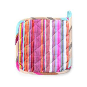 Proveedor indio La mayoría de las ventas Uso de cocina suave y duradero 100% Soportes para ollas de lona de algodón reciclado - Product Image 1