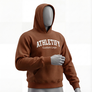 Pull à capuche en coton mélangé pour hommes Style de base pour un confort quotidien Sweat à capuche en coton mélangé doux pour un look décontracté et tendance. - Product Image 1