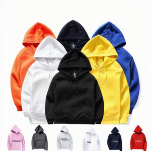 Personalizado 100% algodón peso pesado para Puff estampado pulóver Sudadera con capucha Streetwear estilo Hip Hop para hombres 3D impreso sudaderas - Product Image 1