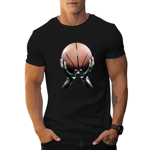 เสื้อยืดผู้ชายผ้าคอตตอน 100% คุณภาพสูง พิมพ์ลายตัวอักษรตามสั่ง สำหรับฤดูร้อน สไตล์สตรีทแวร์ ขายส่ง - Product Image 3