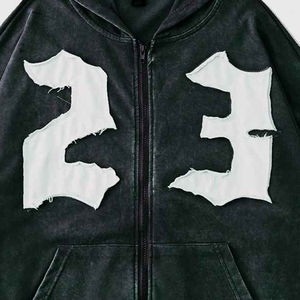 Sweat à capuche personnalisé pour hommes Sweats à capuche d'équipe personnalisés pour les vêtements de travail Collèges Broderie Strass Accent Expédition mondiale rapide - Product Image 4